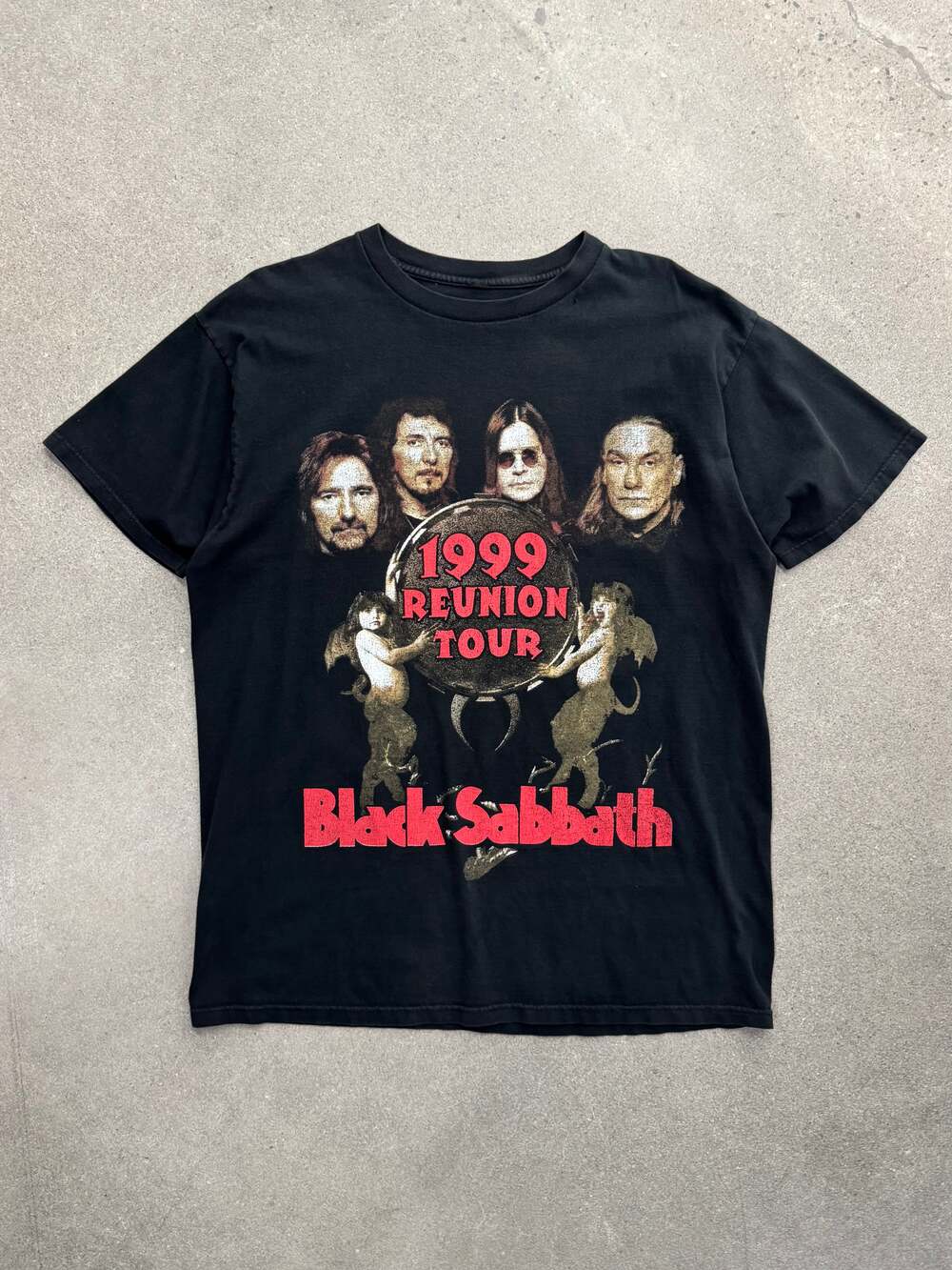 Vintage 1999 Black Sabbath Reunion Tour With Pantera T-Shirt - XL